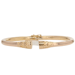 Bracelet Jonc en or rose - Castafiore