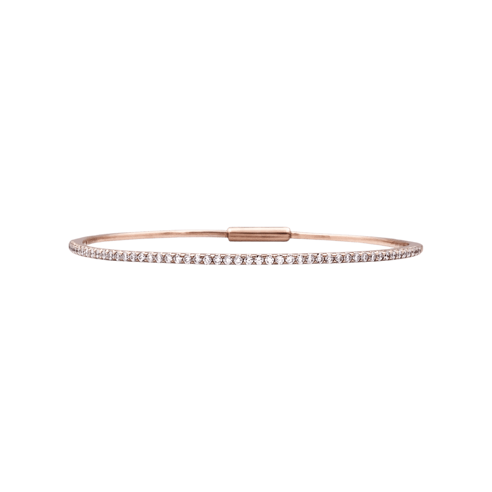 Bracelet rush rose gold and diamonds.