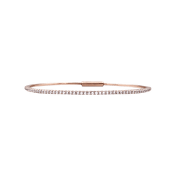 Bracelet rush rose gold and diamonds.