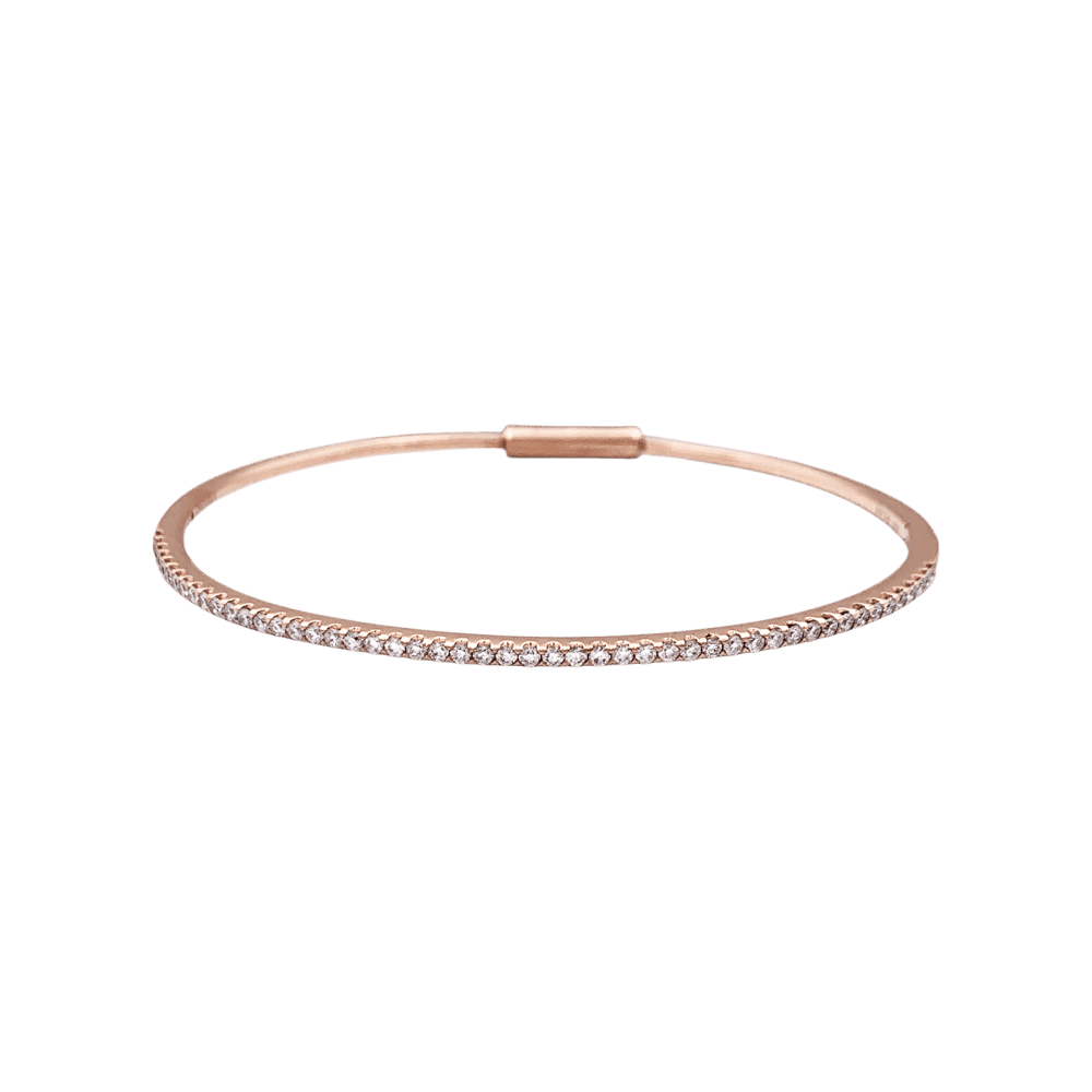 Bracelet rush rose gold and diamonds.