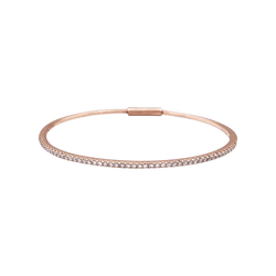 Bracelet rush rose gold and diamonds.