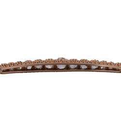 Bracelet Jonc en or rose et diamants - Castafiore