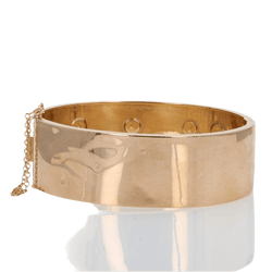 Bracelet Jonc en or rose et perles - Castafiore