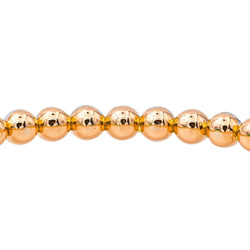 Bracelet Jonc en or rose, or blanc et diamants - Castafiore