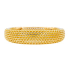 Bracelet Jonc , "Essaim d'abeille" en or jaune - Castafiore