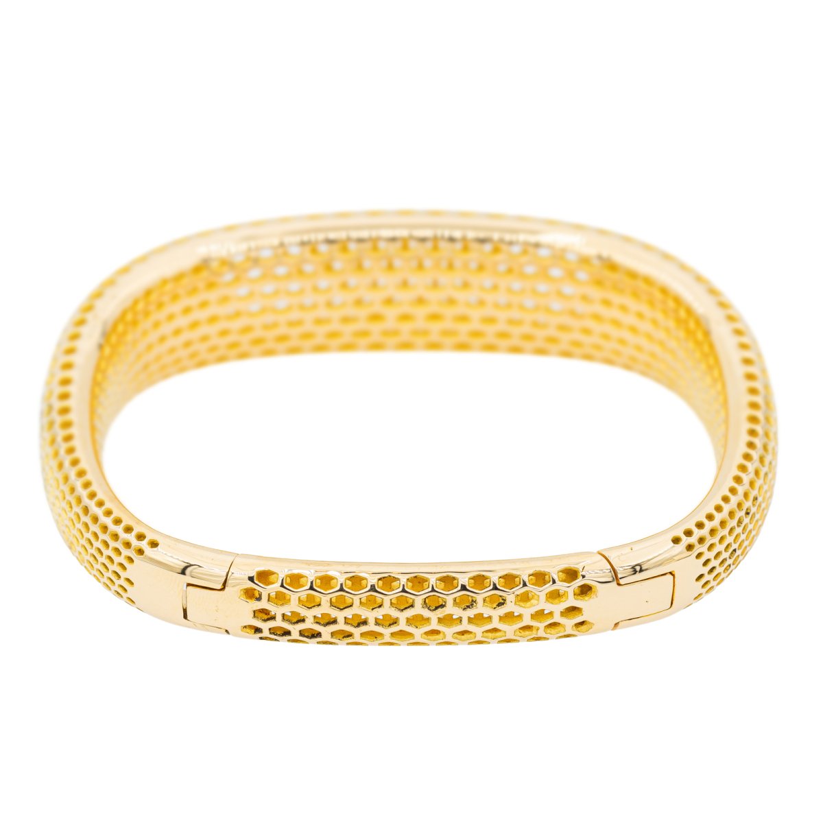 Bracelet Jonc , "Essaim d'abeille" en or jaune - Castafiore