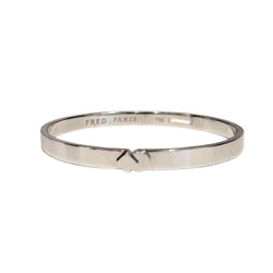 Bracelet Jonc FRED en or blanc - Castafiore