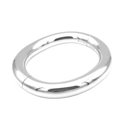 Bracelet Jonc HERMÈS "Lima" en argent - Castafiore