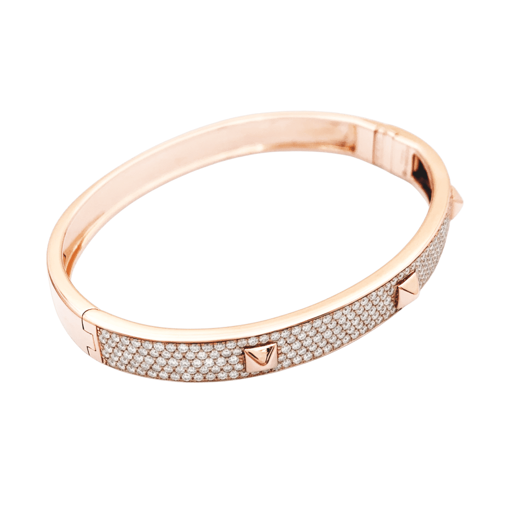 Bracelet Messika, "Spiky", rose gold, diamonds.