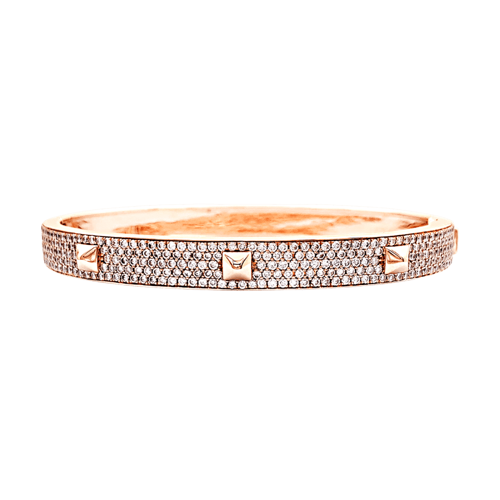 Bracelet Messika, "Spiky", rose gold, diamonds.