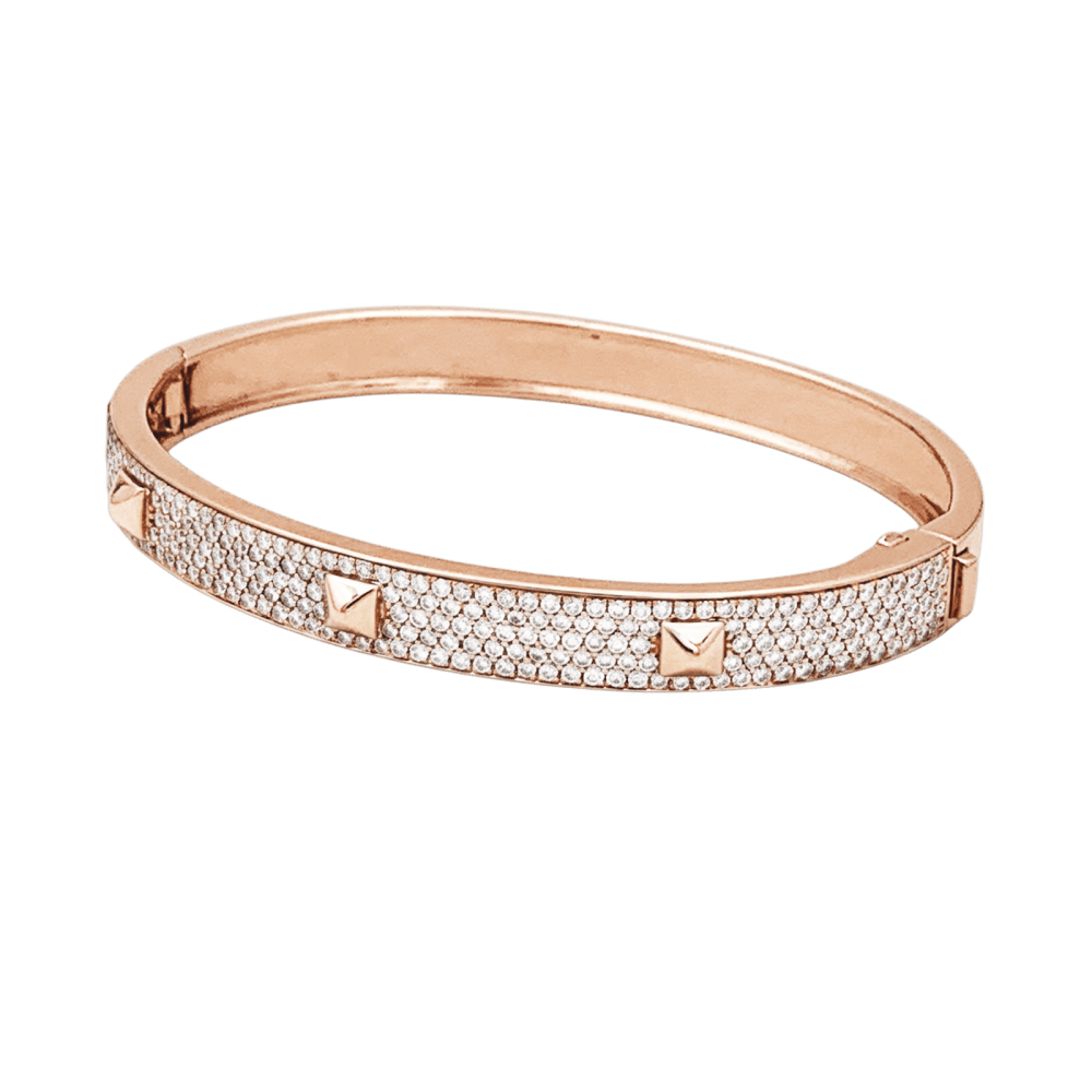Bracelet Messika, "Spiky", rose gold, diamonds.