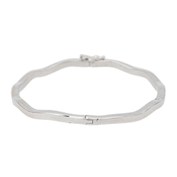 Bracelet Jonc Or blanc - Castafiore