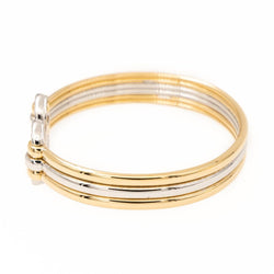 Bracelet Jonc Or jaune Diamant - Castafiore