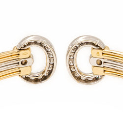 Bracelet Jonc Or jaune Diamant - Castafiore