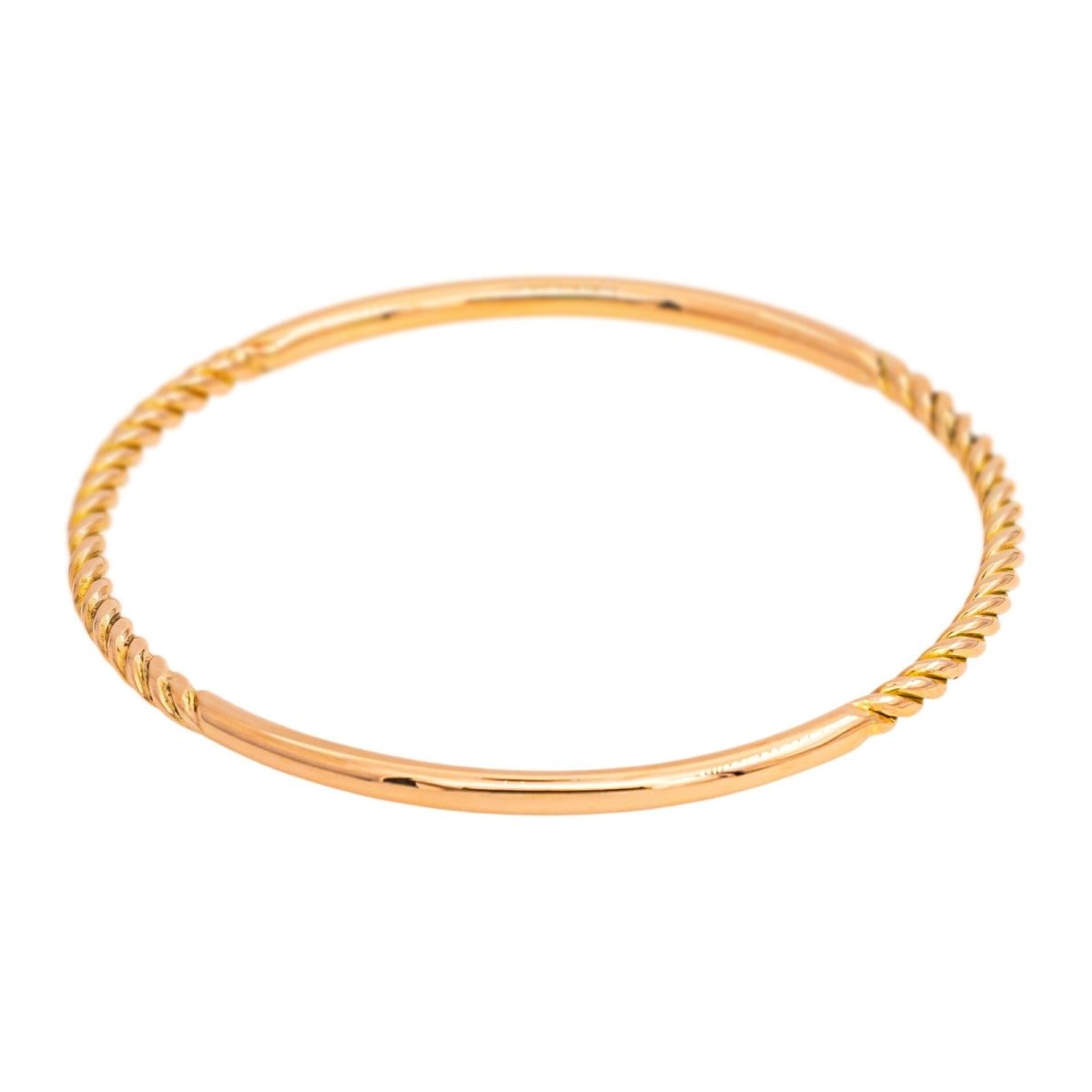 Bracelet Jonc Or rose - Castafiore