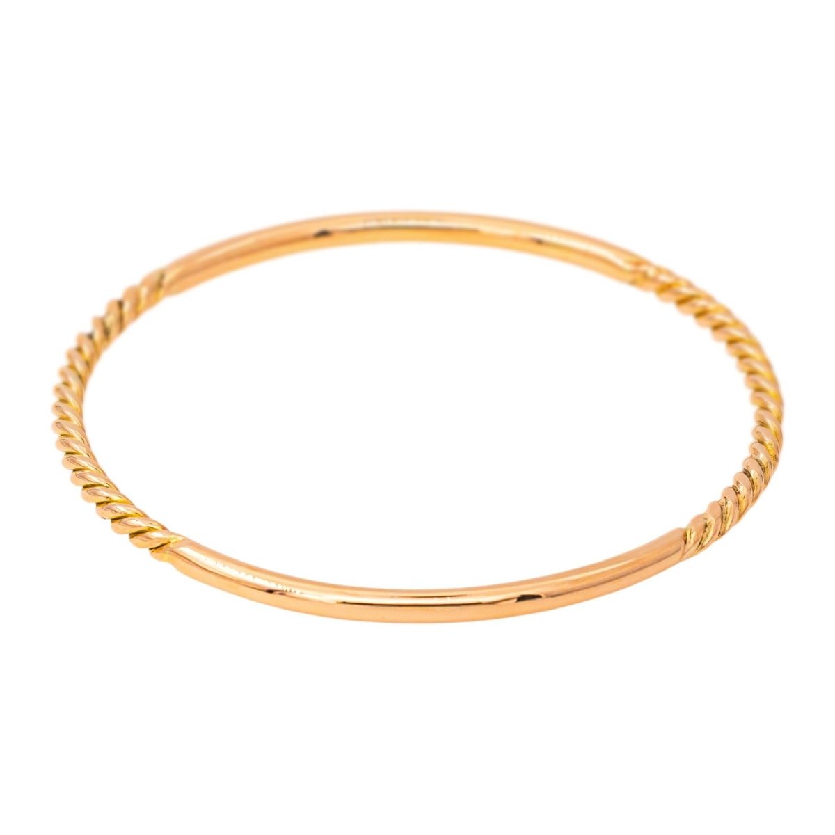 Bracelet Jonc Or rose - Castafiore