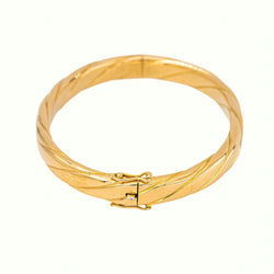 Bracelet Jonc ouvrant Or jaune - Castafiore
