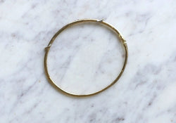 Bracelet jonc ouvrant rubis calibrés et diamants - Castafiore