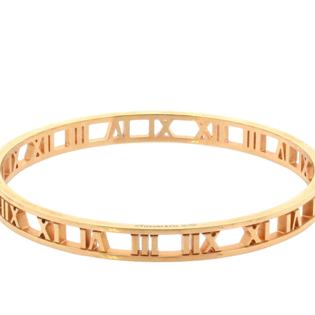 Bracelet Jonc TIFFANY & CO "Atlas" en or jaune - Castafiore