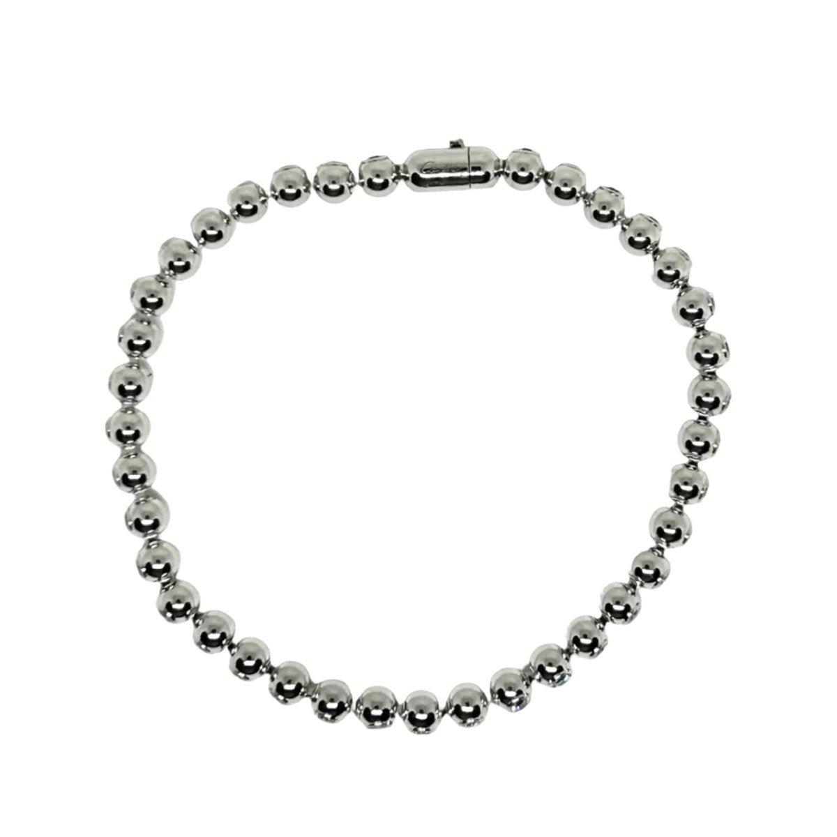 Bracelet Ligne CARTIER en or blanc et diamants - Castafiore
