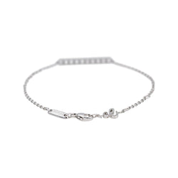 Bracelet Ligne CHOPARD "Ice Cube" en or blanc et diamants - Castafiore