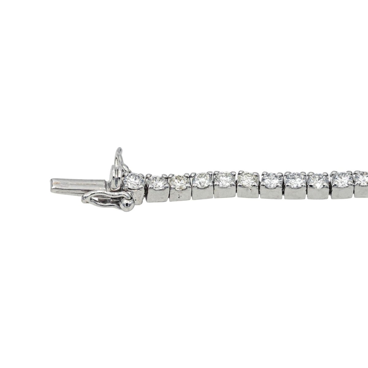 Bracelet Ligne en or blanc et diamant - Castafiore