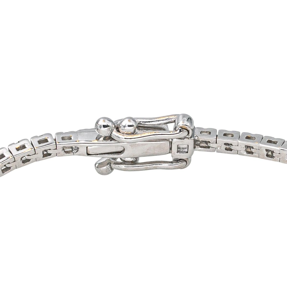 Bracelet Ligne en or blanc et diamants - Castafiore