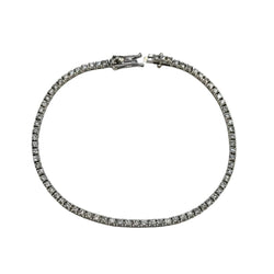 Bracelet Ligne en or blanc et diamants - Castafiore