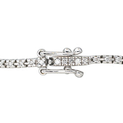 Bracelet Ligne en or blanc et diamants - Castafiore