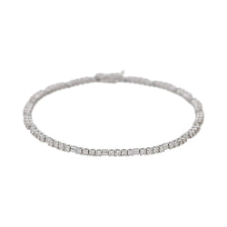 Bracelet Ligne en or blanc et diamants - Castafiore