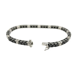 Bracelet Ligne en or blanc et diamants - Castafiore