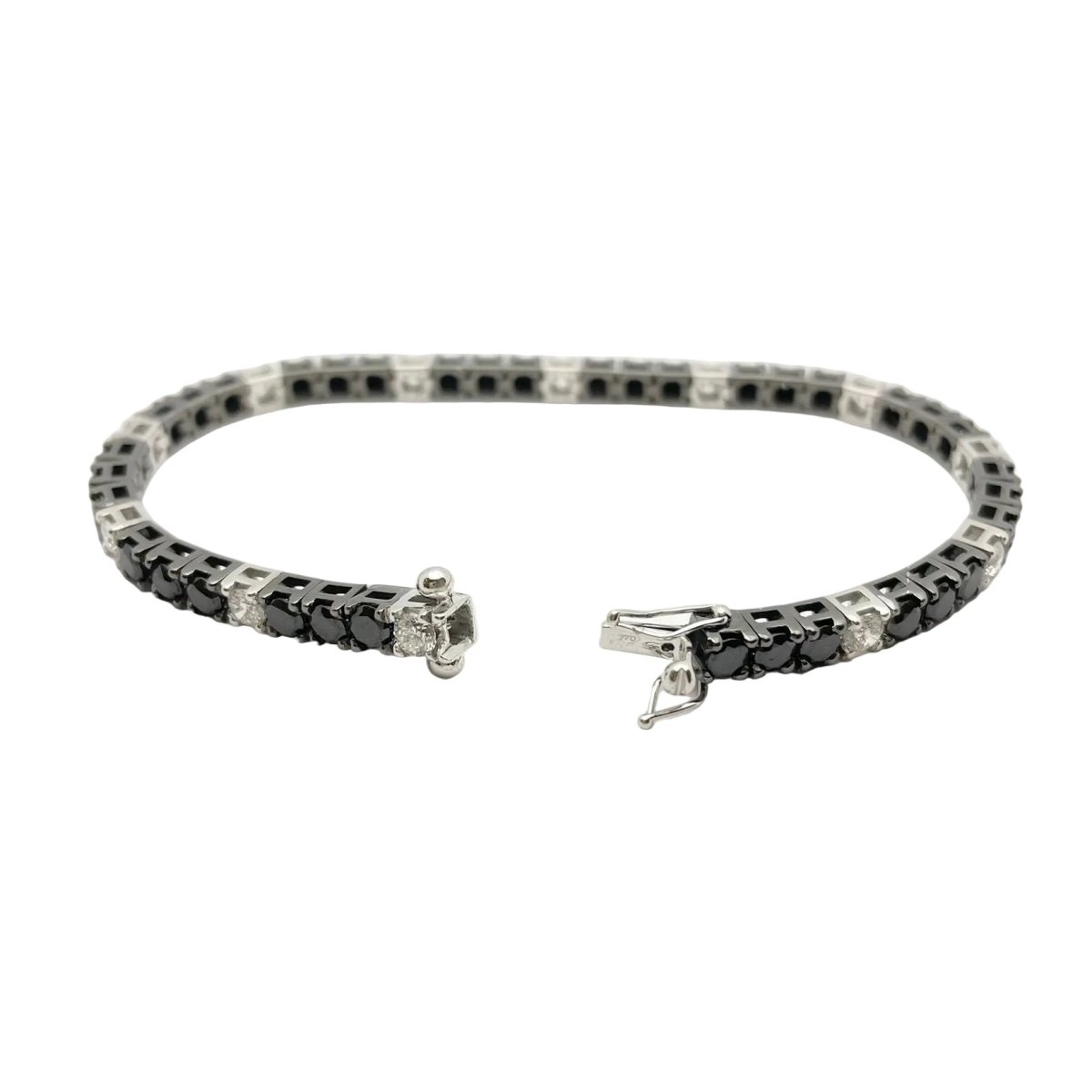 Bracelet Ligne en or blanc et diamants - Castafiore