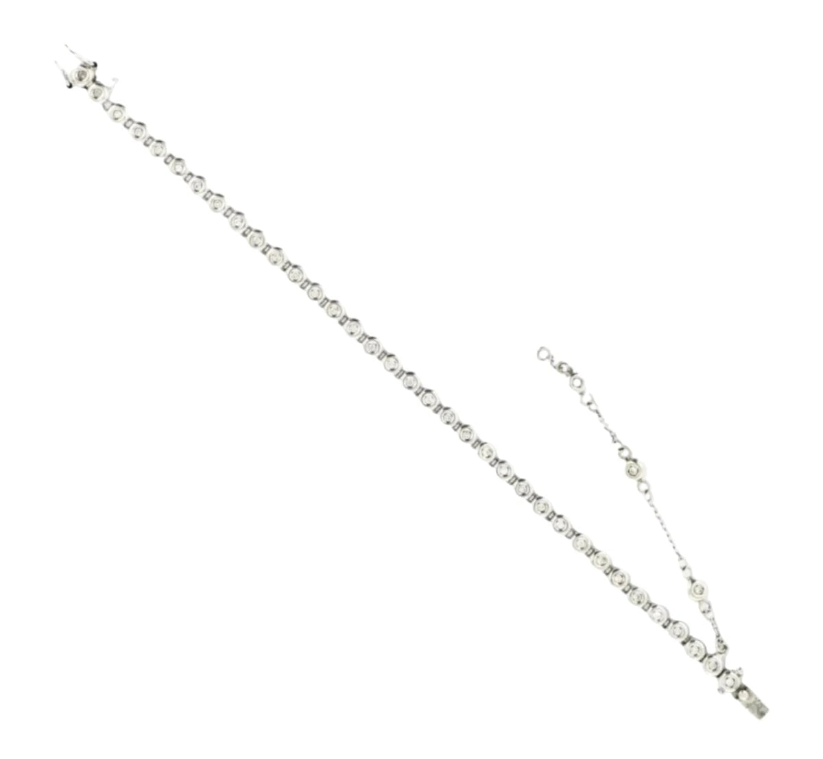 Bracelet Ligne en or blanc et diamants - Castafiore