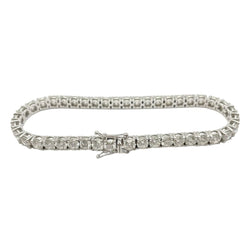 Bracelet Ligne en or blanc et diamants - Castafiore