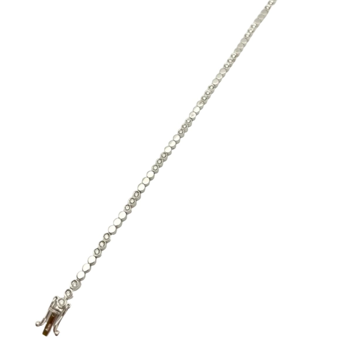 Bracelet Ligne en or blanc et diamants - Castafiore