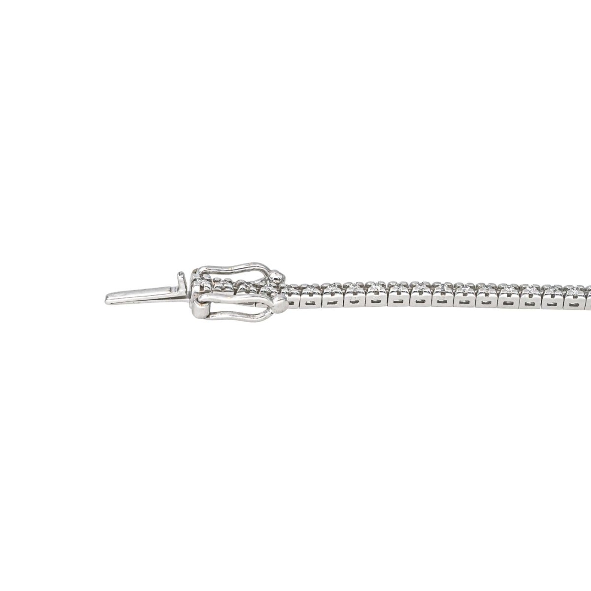 Bracelet Ligne en or blanc et diamants - Castafiore