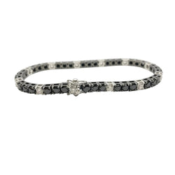 Bracelet Ligne en or blanc et diamants - Castafiore