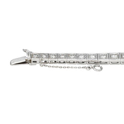 Bracelet Ligne en or blanc et diamants - Castafiore