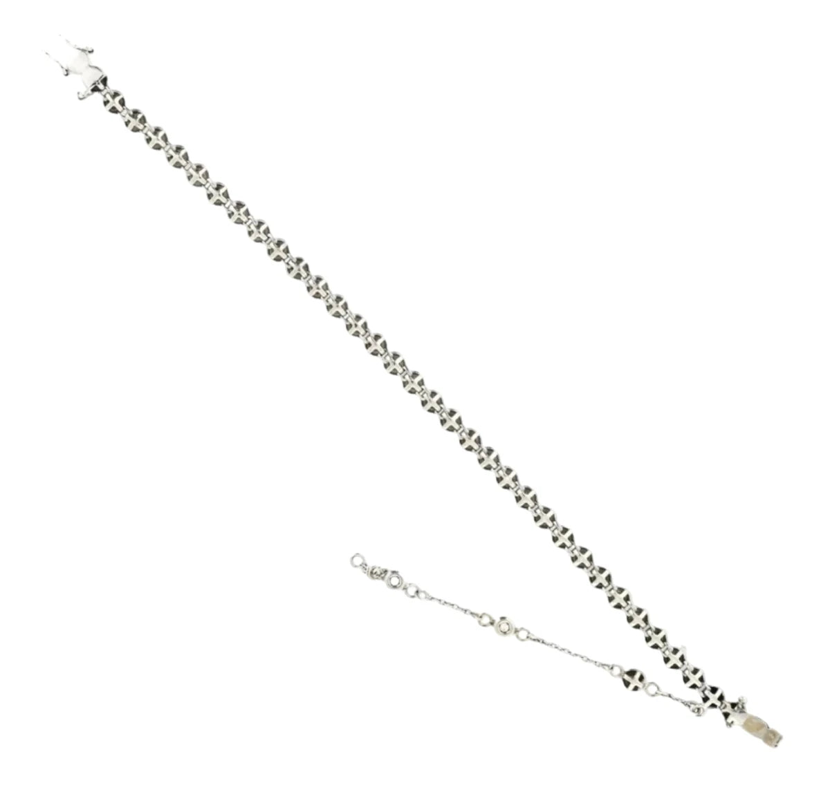 Bracelet Ligne en or blanc et diamants - Castafiore