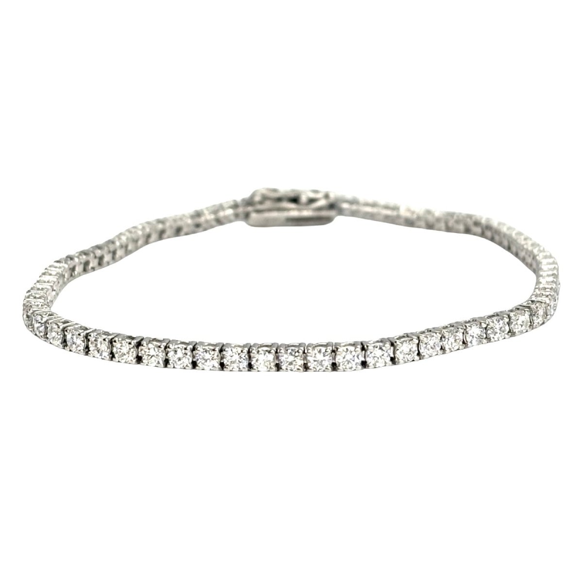 Bracelet Ligne en or blanc et diamants - Castafiore