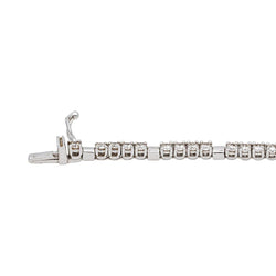 Bracelet Ligne en or blanc et diamants - Castafiore