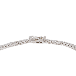 Bracelet White gold line diamond