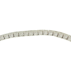 Bracelet Ligne en or blanc et diamants - Castafiore