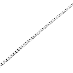 Bracelet ligne en or blanc et diamants - Castafiore