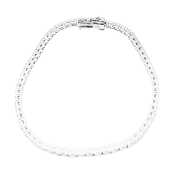 Bracelet Ligne en or blanc et diamants - Castafiore