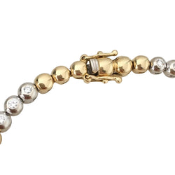 Bracelet Ligne en or blanc, or jaune et diamants - Castafiore