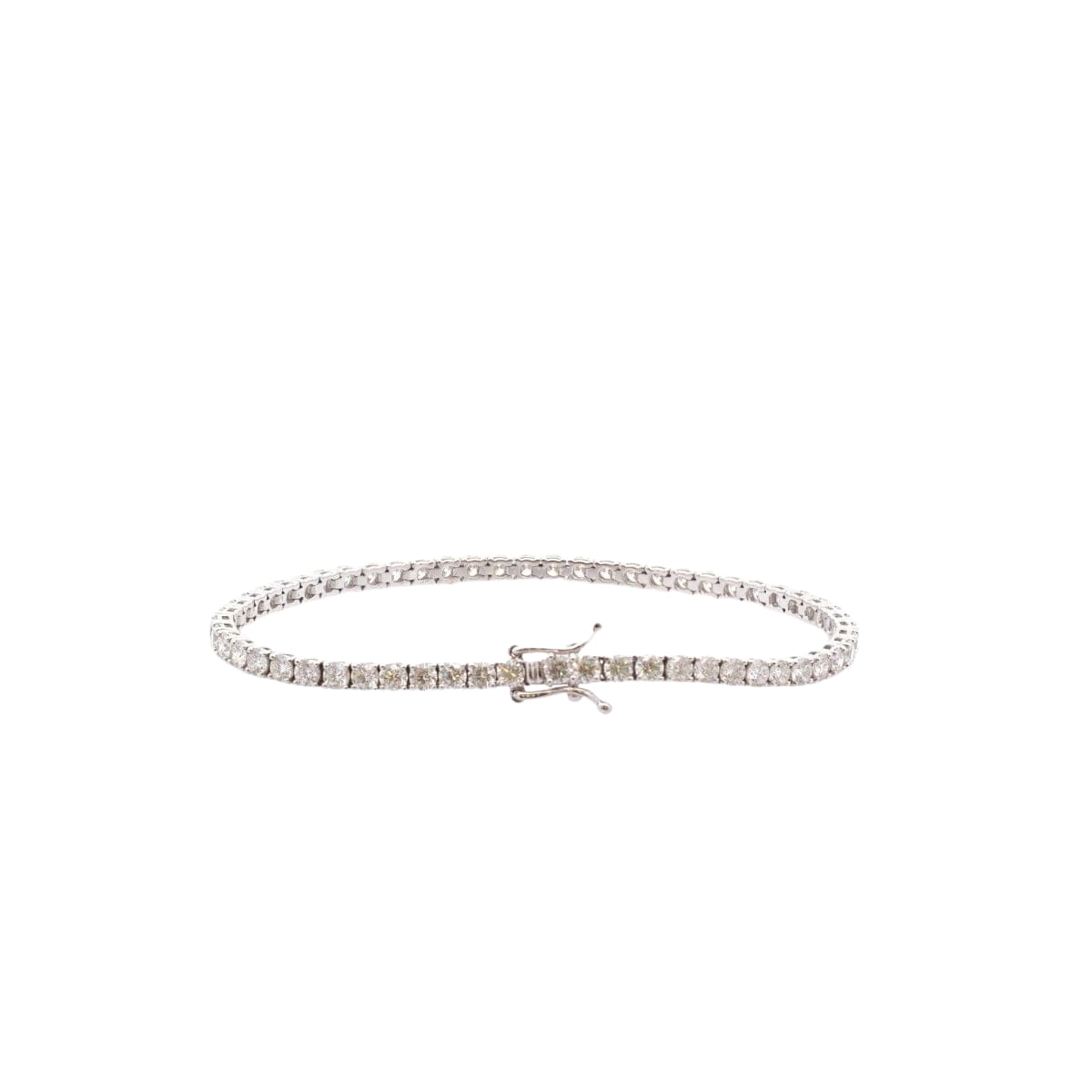 Bracelet line diamonds in 18k gold