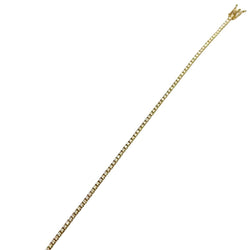 Bracelet Ligne en or jaune et diamants - Castafiore