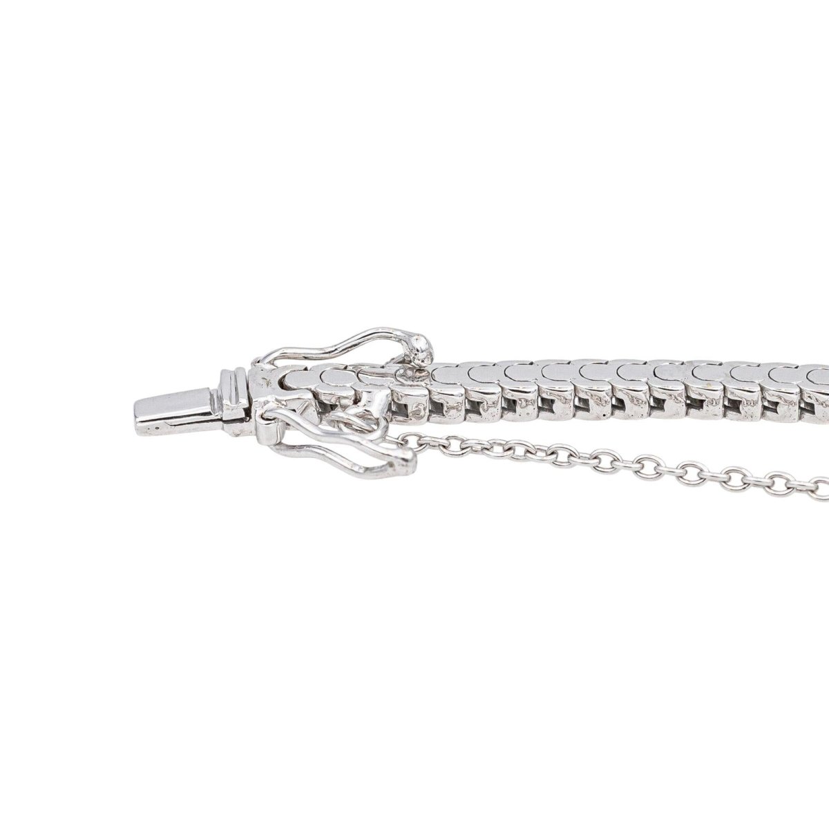 Bracelet Ligne Or blanc Diamant - Castafiore