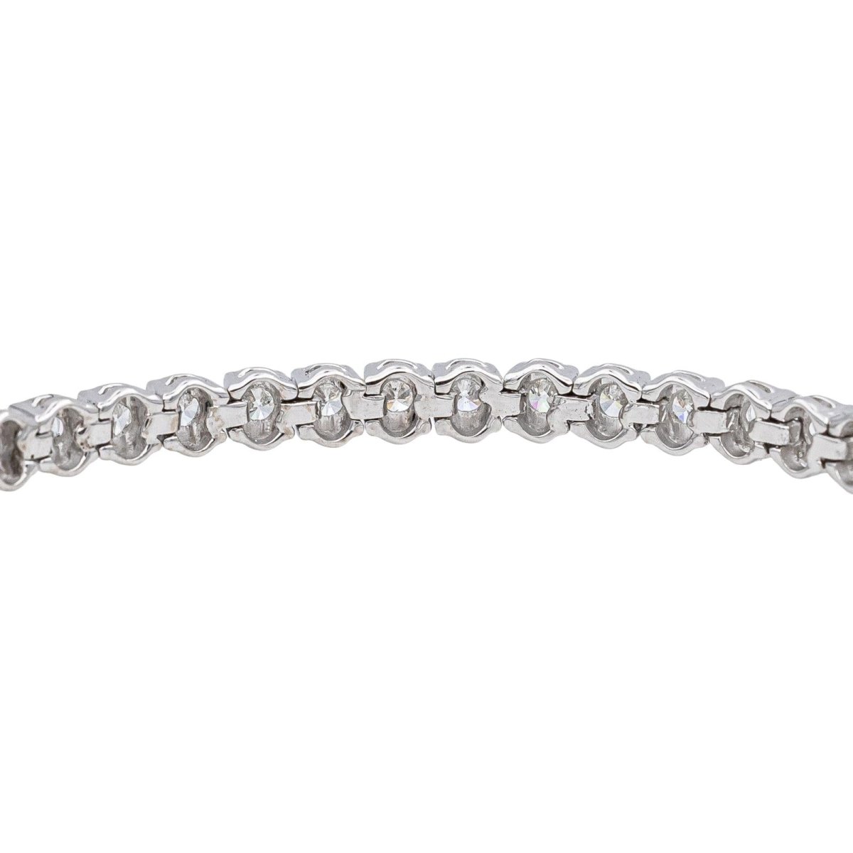 Bracelet Ligne Or blanc Diamant - Castafiore